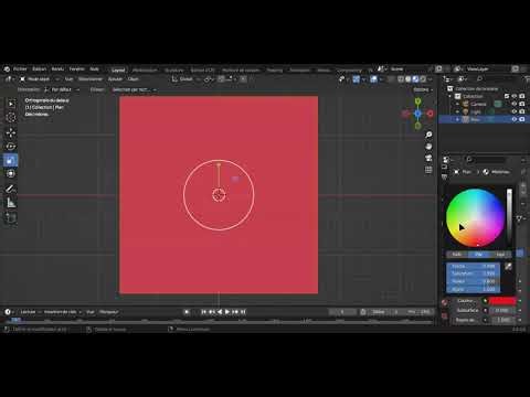 comment faire un texte dans Blender