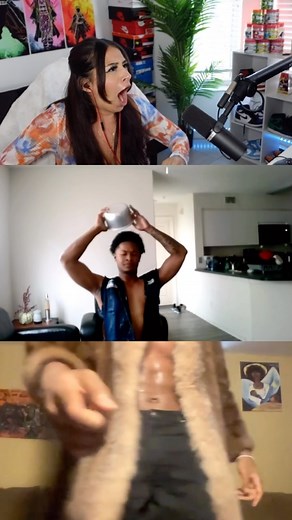 2v1 RIZZ-OFF 🤣🤣🤣 he said “by any means” #edate #discord #speeddate #twitch #explorepage | Nicari