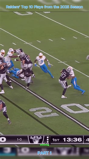 Raiders’ Top 10 Plays from the 2025 NFL Season
