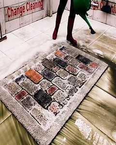 Ultra dirty shaggy carpet Deep cleaning with stain remover foam #rug #carpet #satisfying #rugcleaning #carpetwashing #carpetcleaning #carpetpython | Awesome Carpet