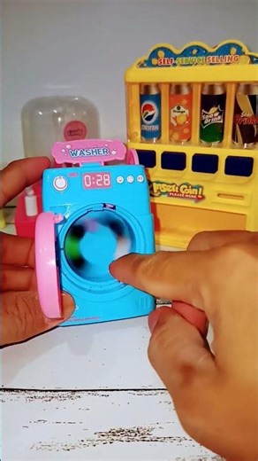 WASHER MACHINE TOY #asmr #toys #satisfying