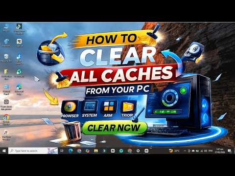 Clear Temporary & Cache Files in Windows || Full Guide || “PC SLOW? CLEAR CACHE!”