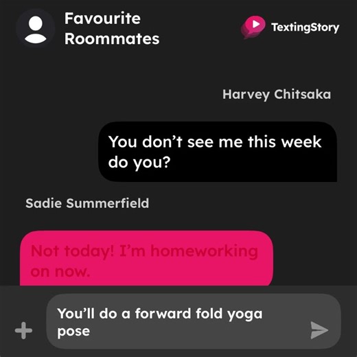 Harvey & Sadie Texting Each Other