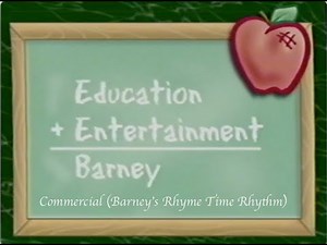 Education + Entertainment That's Barney Commercial (Barney's Rhyme Time Rhythm)
