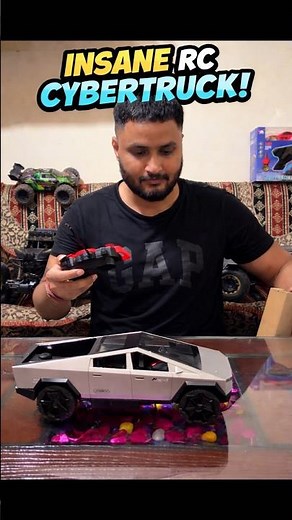 Mini Tesla Cybertruck Unboxing🤩🤩 #shortvideo #viralvideo #rc #unboxing