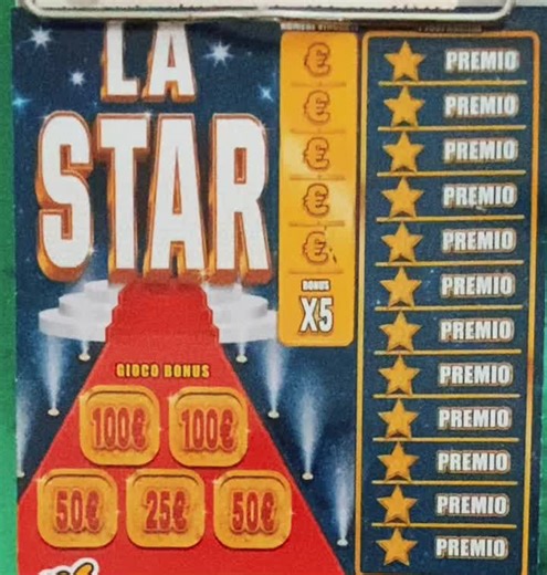 Win Big with LA STAR Scratch-Off Lottery Ticket