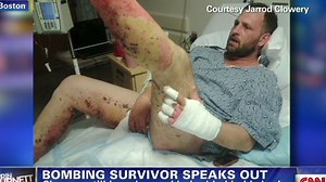 Bombing survivor says he feels blessed