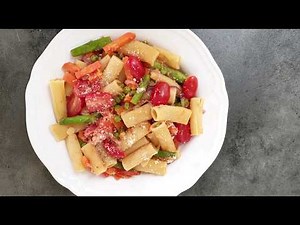 Quick and tastiest pasta primavera (spring pasta)