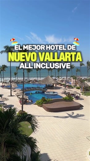 EL MEJOR HOTEL ALL INCLUSIVE DE NUEVO VALLARTA 😱🏖️ #nuevovallarta #hotel #marivalemotions #puertovallarta