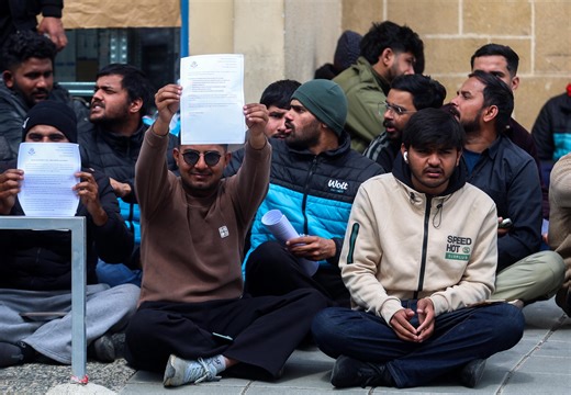 Food delivery drivers continue strike in Nicosia