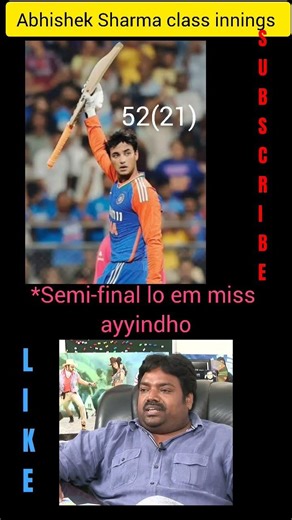 From Struggles to Stardom – Abhishek Sharma's Record 52 Off 21 Seals India's Triumph #cricket #viral