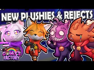 Let's Meet ZORRO & JINX All New Plushies & Rejects in Dolly's Factory Roblox