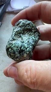 Wonderful New Lander Variscite Piece. Great color and Pattern in a dark matrix that sets the color off. This piece weighs 50 grams and has measurements of 2.25” x 1” x1”. This piece is pricing at $1.25 per gram. You can take the piece home for $62. Sold to John | Gallery TCR