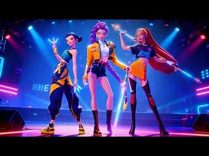 "Golden" Lyric Video | KPop Demon Hunters