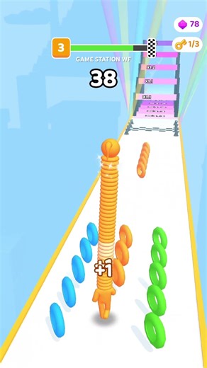 LONG NECK RUN! 😂👺 (Level 3) #gaming #shorts #viral