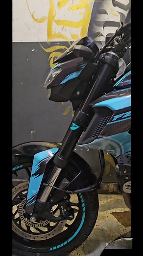 fz 25 con frente invertido full sistem y algunos extras más. 🤜🤛 #yamaha #fz25 #modified