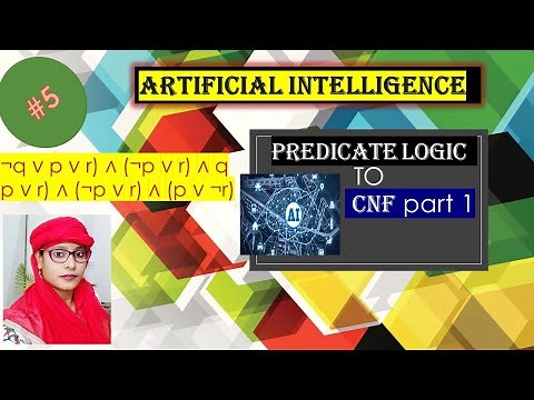 Convert Predicate logic(FOL) into Conjunctive Normal Form(CNF)