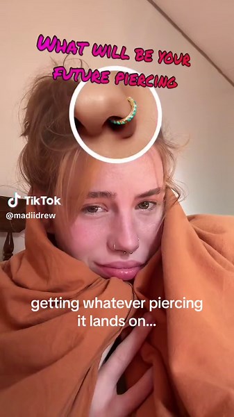 Madiidrew's Random Piercing Challenge!