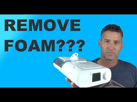 Remove Foam From a Philips Respironics CPAP machine that has been RECALLED? #FoamGate