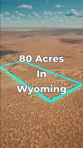 80 Acres of WYOMING Ranch Land for Sale • LANDIO