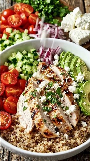 Grilled Chicken & Quinoa Bowl