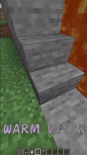 Minecraft LAVA Door💀