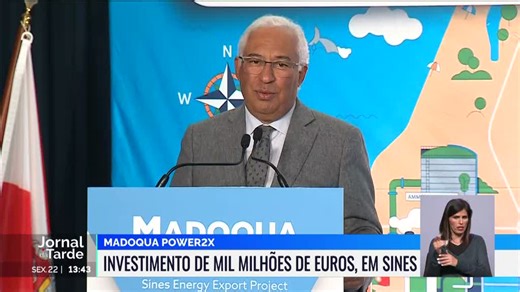 Madoqua Power2x. Investimento de oito mil milhões de euros em Sines