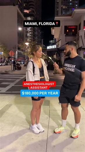 American Income on Instagram: "Anesthesiologist Assistant . . . #medschool #college #anesthesiologist #education #jobs #job #career #advice #salary"