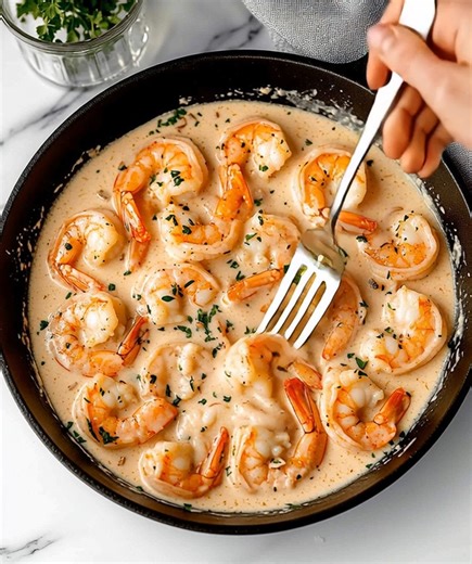 13K views · 64 reactions |  Creamy Garlic Parmesan Shrimp 龍燎 Rich,...