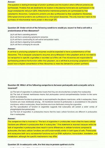 Chapter 6 Test AP Biology , Flashcards & Trivi video