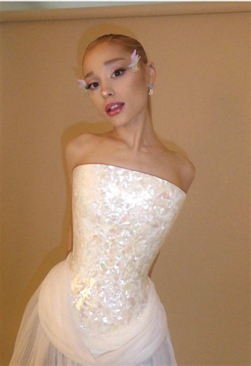 Ariana Grande's Met Gala 2024: The Mother of Pearl Look