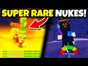 I USED The SUPER RARE NUKES In FISCH Roblox!