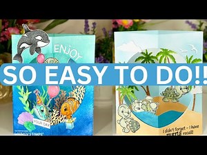 SUPER EASY!! / FUN 3D CARD FOLD THAT YOU CAN DO!