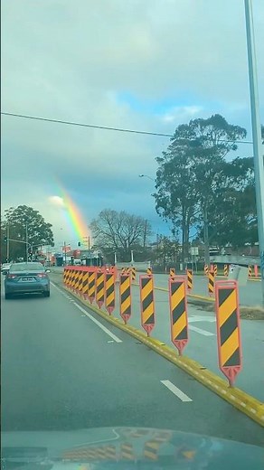 Unbelievable Rainbow Captured Today! 🌈 Stunning Natural Moment You Have to See