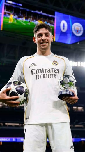 valvede from Real Madrid to night is Man of the matcher and hattrick made magic this night