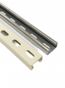 [Hot Item] High Quality 41X21mm White Powder Coated Slotted Strut Channel