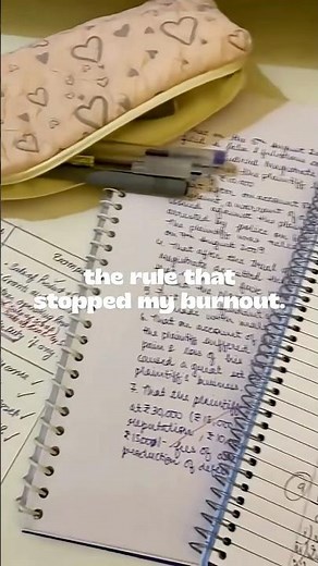 Study smarter, not more: the 3-task rule 💭📚 | Study Motivation #plansovermood