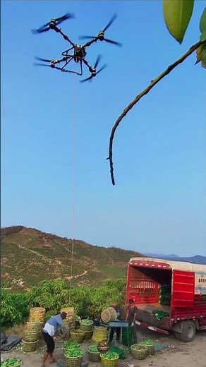 Drone Harvesting Is Next Level!