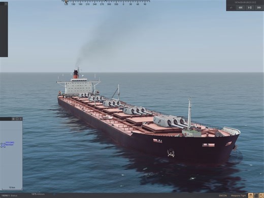 海权Mod简易教程01--如何给船增加新的武器系统并且生成模型--以五炮塔商船为例
