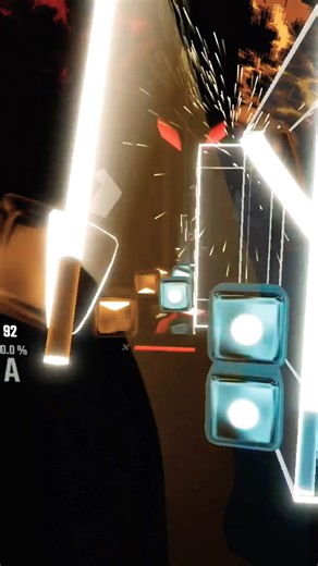 Now THIS is peak #beatsaber #expertplus #expertplus #vr #vrgaming #gaming #gaming