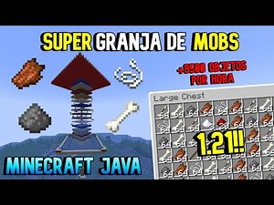 🩻🧟How to Make the Best Mob Farm in Minecraft Java 1.21 🧟🩻