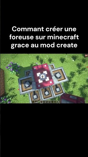 j'ai crée un foreuse automatiquement grâce au mod create