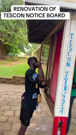 Renovation of TESCON Notice Board Enhances Communication