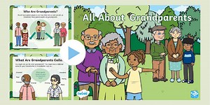 EYFS All About Grandparents PowerPoint