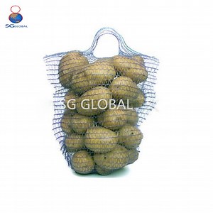 [Hot Item] Durable Plastic Mesh Bags for Wholesale Fruit and Vegetable Packaging