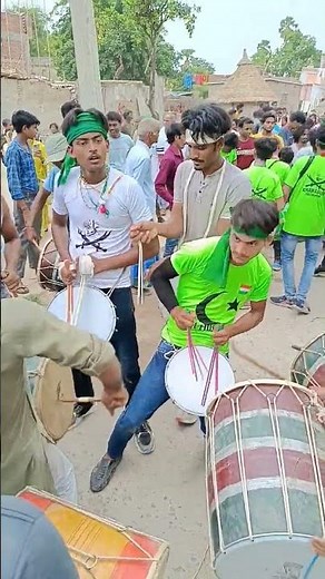 muharram dhol competition | #khawaspur #dhol #shorts #dholak #muharram