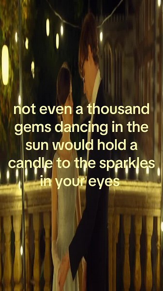 Romantic Twin Relationship Poem: sparkling eyes caption