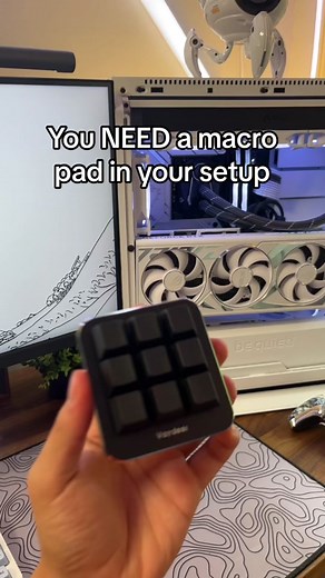 Why you need this Vaydeer Macro Pad #vaydeer #macropad #macrokeyboard #shortcut #techtok #gamingpc #bliptech #pc #rtx #gamingsetup #tech #pcbuild #pcsetup #cooltech #pcbuilding #pctips #setuptips