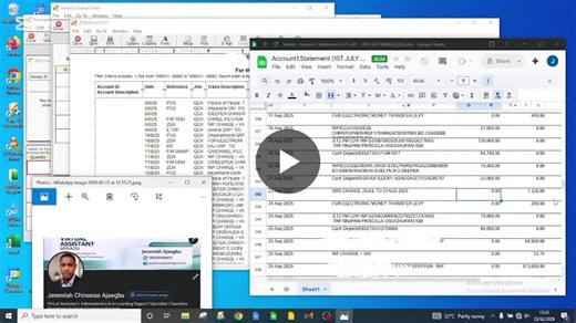 Reconciling Bank Statement with Sage Accounting | Jeremiah Chinonso Ajaegbu posted on the topic | LinkedIn