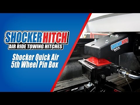 Shocker Quick Air 5th Wheel Pin Box - Shocker Hitch